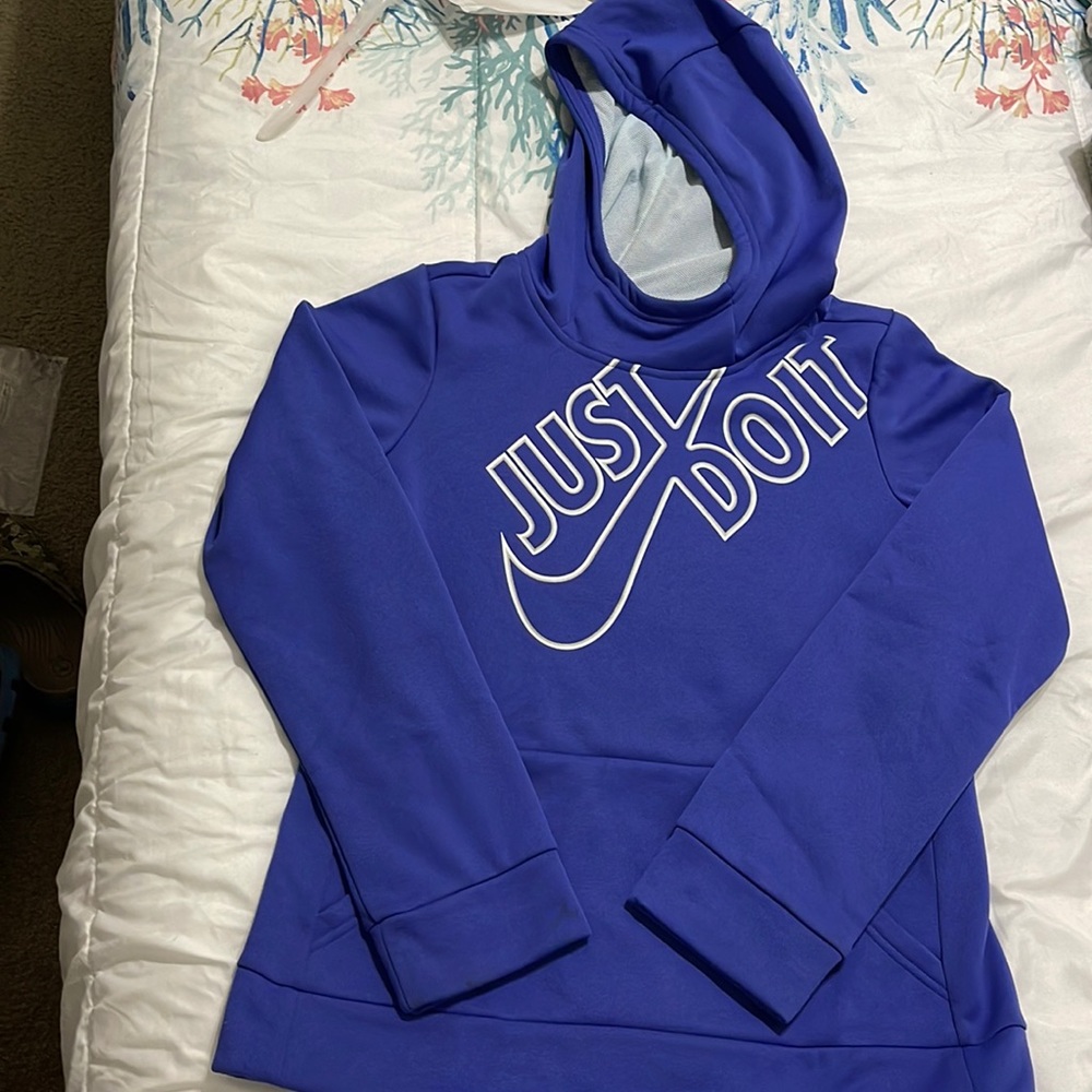 Nike DryFit blue sweatshirt